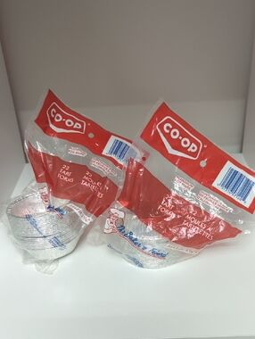 CO-OP Aluminum Tart Forms - Silver (2 Packs)